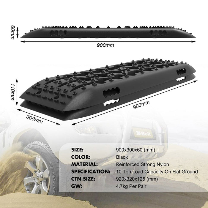 Recovery Tracks Boards 10t 2 Pairs/ Sand / Mud / Snow