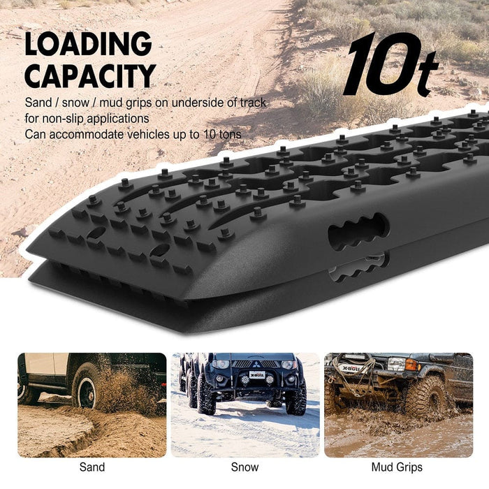 Recovery Tracks Gen 2.0 10t Sand Mud Snow 2 Pairs Offroad