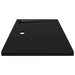 Rectangular Abs Shower Base Tray Black 70x100 Cm Oankop