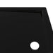 Rectangular Abs Shower Base Tray Black 80x100 Cm Oankox