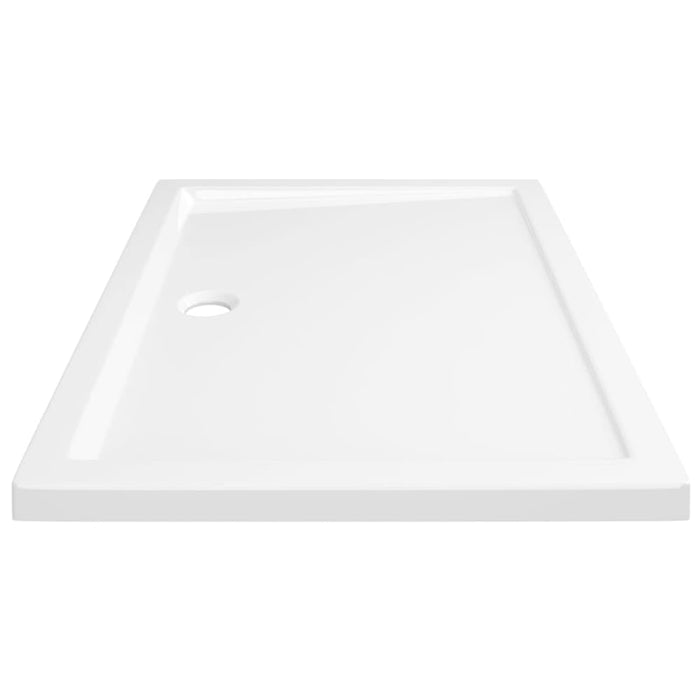 Rectangular Abs Shower Base Tray White 70x100 Cm Oankbl