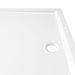 Rectangular Abs Shower Base Tray White 70x100 Cm Oankbl