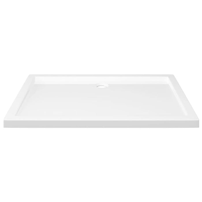 Rectangular Abs Shower Base Tray White 80x110 Cm Oankbk