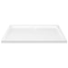 Rectangular Abs Shower Base Tray White 80x110 Cm Oankbk