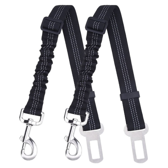 Reflective Elastic Car Adjustable Safety Belt With Hook