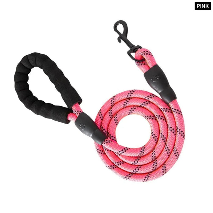 Reflective Nylon Dog Leash For All Sizes