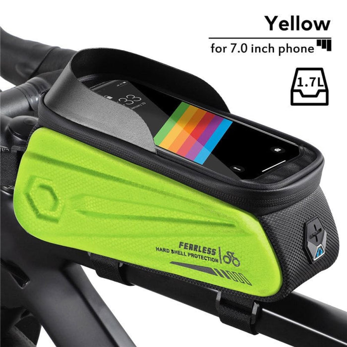 Reflective Waterproof Top Tube Bicycle Phone Bag