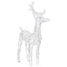 Reindeers & Sleigh Christmas Decoration 160 Leds 130 Cm