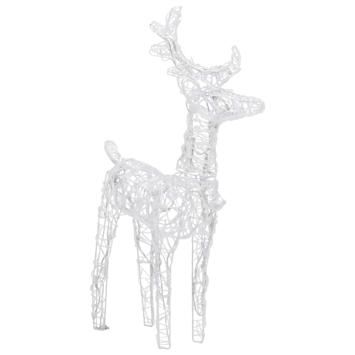 Reindeers & Sleigh Christmas Decoration 160 Leds 130 Cm