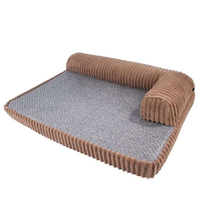 Removable Soft Cooling Couch Dog Sofa Bed With Backrest