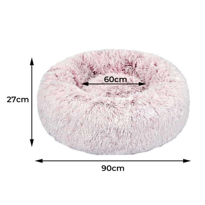 Replaceable Cover For Dog Calming Bed Nest Mat Soft Plush