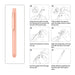 Retractable Tip Cap Protective Pencil Sleeve Cover