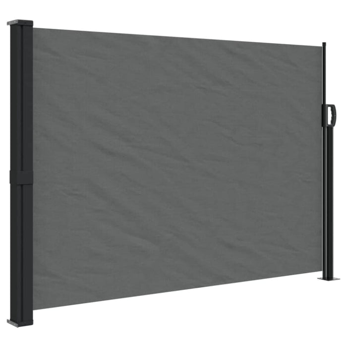 Retractable Side Awning Anthracite 140x300 Cm Abbatbn