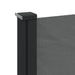 Retractable Side Awning Anthracite 140x300 Cm Abbatbn