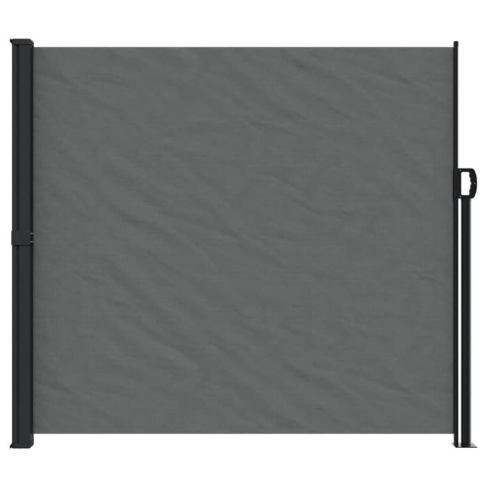 Retractable Side Awning Anthracite 180x600 Cm Abbapan