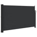 Retractable Side Awning Black 120x300 Cm Abbaxik