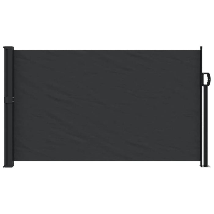 Retractable Side Awning Black 120x300 Cm Abbaxik