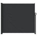 Retractable Side Awning Black 180x600 Cm Abbapta