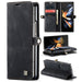 Retro Crazy Horse Rfid Leather Phone Case For Samsung