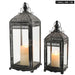 Retro Metal Candle Holders Lantern For Home Decor