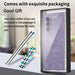 Retro Skin Fold Leather Phone Case For Samsung Galaxy z 4