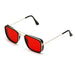 Retro Square Sunglasses With Uv Protection