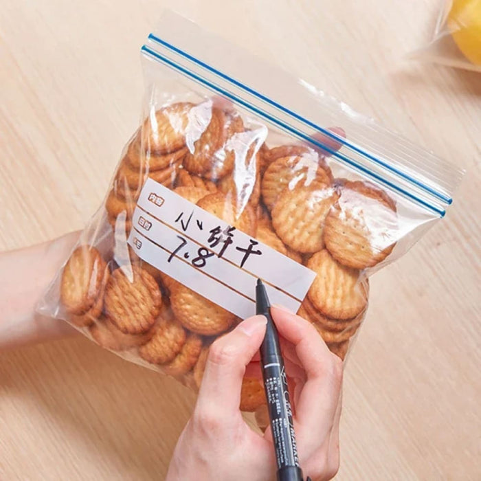 Reusable Self Sealing Plastic Bags For Food Storage