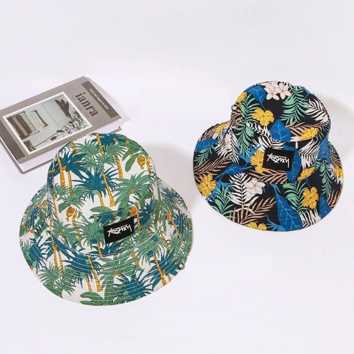 Reversible Hawaii Autumn Summer Big Head Size Fisherman Hat