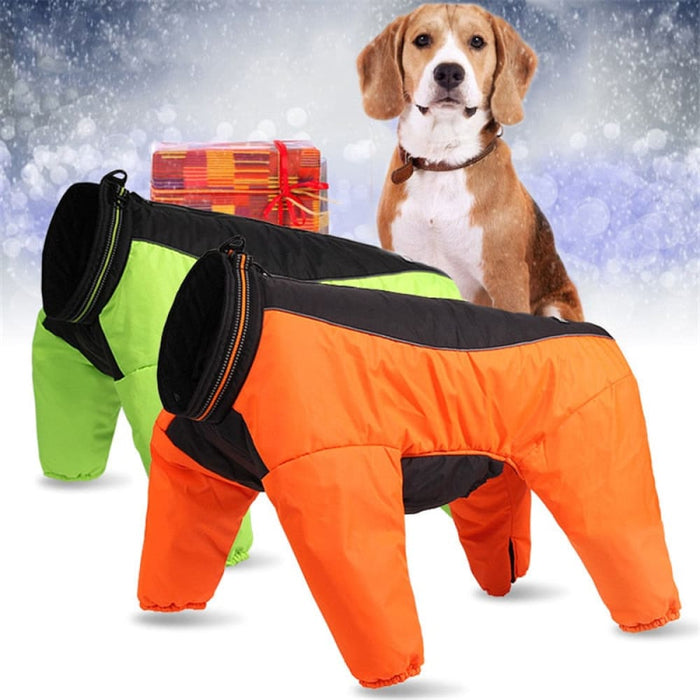 Reversible Waterproof Reflective Dog Coat