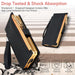 Rfid Anti Theft Leather Case For Samsung Galaxy z Fold 4