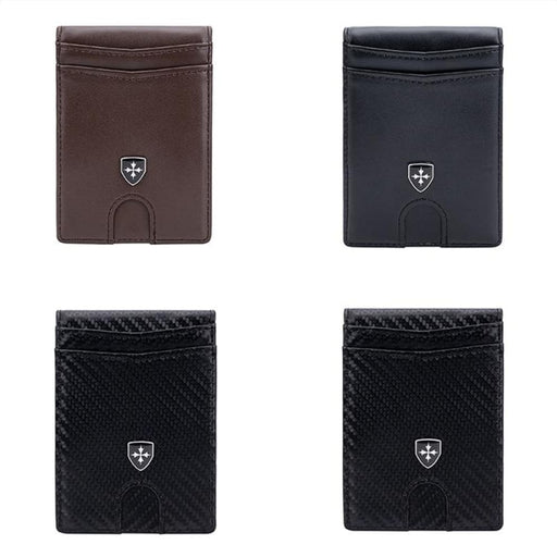 Rfid Anti Theft Multi Card Wallet With Contrasting Slots