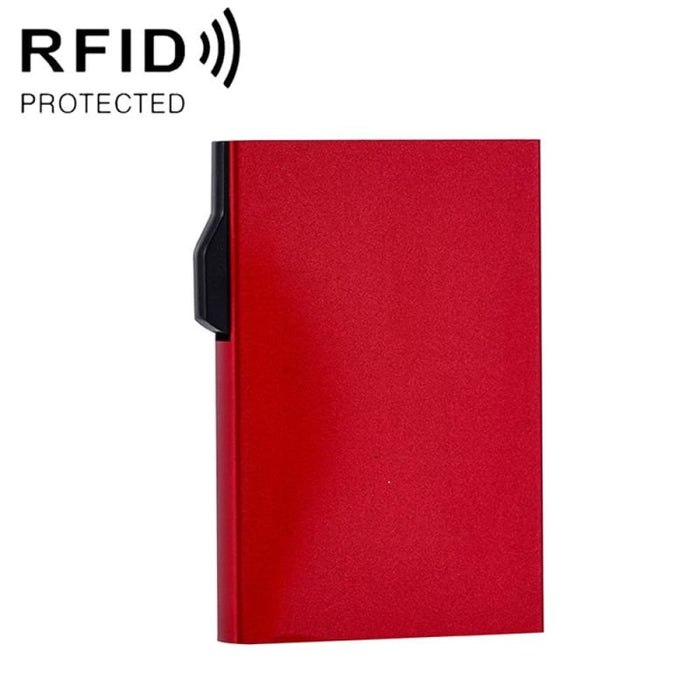 Rfid Blocking Aluminum Card Holder