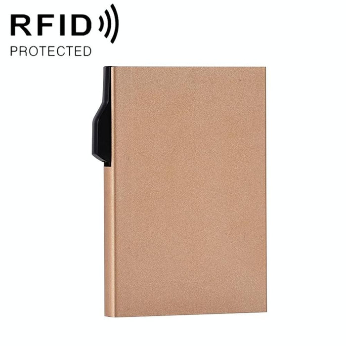 Rfid Blocking Aluminum Card Holder