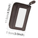 Rfid Blocking Leather Card Holder Wallet 12 Slots