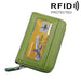 Rfid Blocking Leather Card Holder Wallet 12 Slots