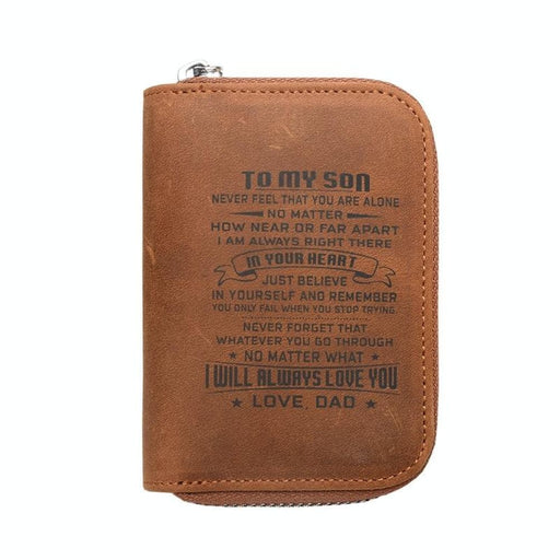 Rfid Blocking Leather Coin Purse For Men/women