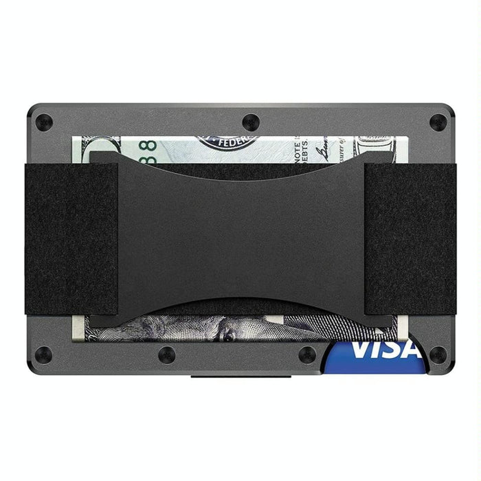 Rfid Blocking Slim Metal Card Clip Wallet Army