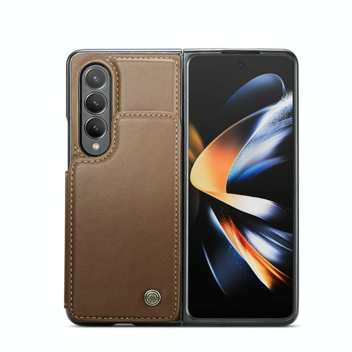 Rfid Business Leather Phone Case For Samsung Galaxy z Fold