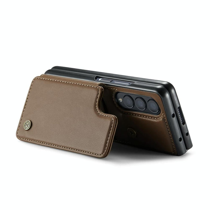 Rfid Business Leather Phone Case For Samsung Galaxy z Fold