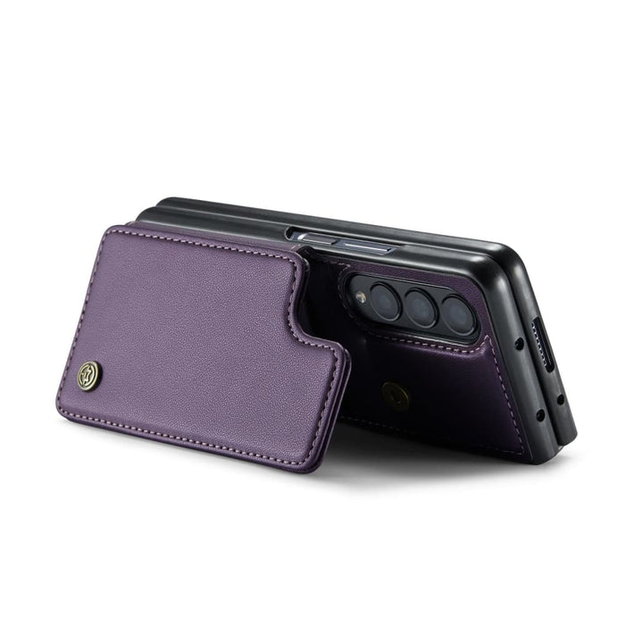 Rfid Business Leather Phone Case For Samsung Galaxy z Fold