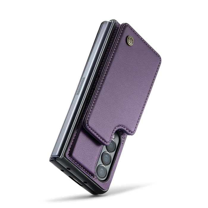 Rfid Business Leather Phone Case For Samsung Galaxy z Fold