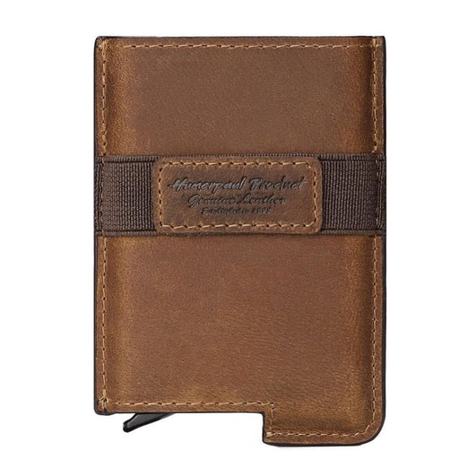 Rfid Protected Leather Credit Card Holder