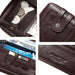 Rfid Protected Mens Leather Wallet With Coin Pocket