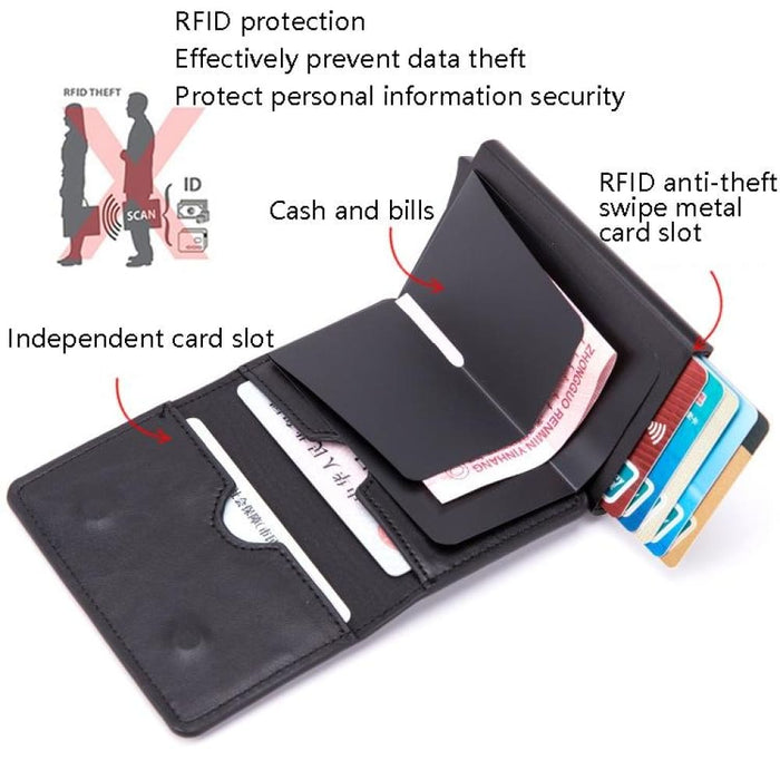 Rfid Stainless Steel Credit Card Holder