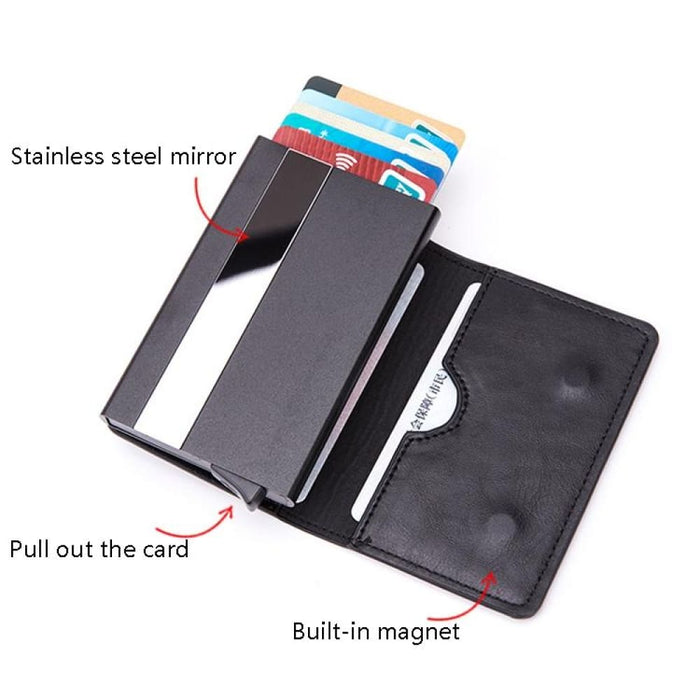 Rfid Stainless Steel Credit Card Holder