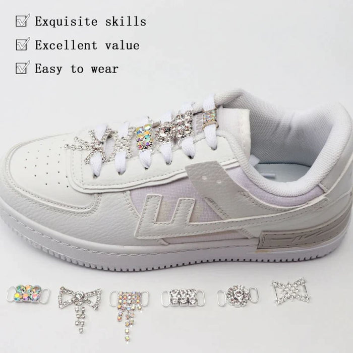 Rhinestone Af1 Shoe Charms Colourful Diamond Sneaker