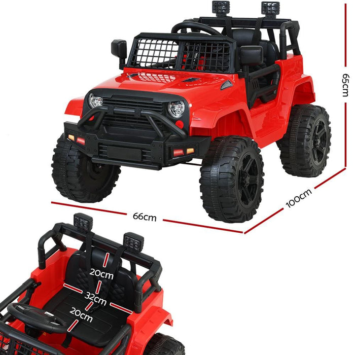 Rigo Kids Ride On Car Electric 12v Toys Jeep Battery Remote