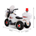 Rigo Kids Ride On Motorbike Motorcycle Car Toys White-gs