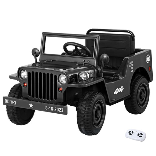 Rigo Ride On Car Jeep Kids Electric Military Toy Cars