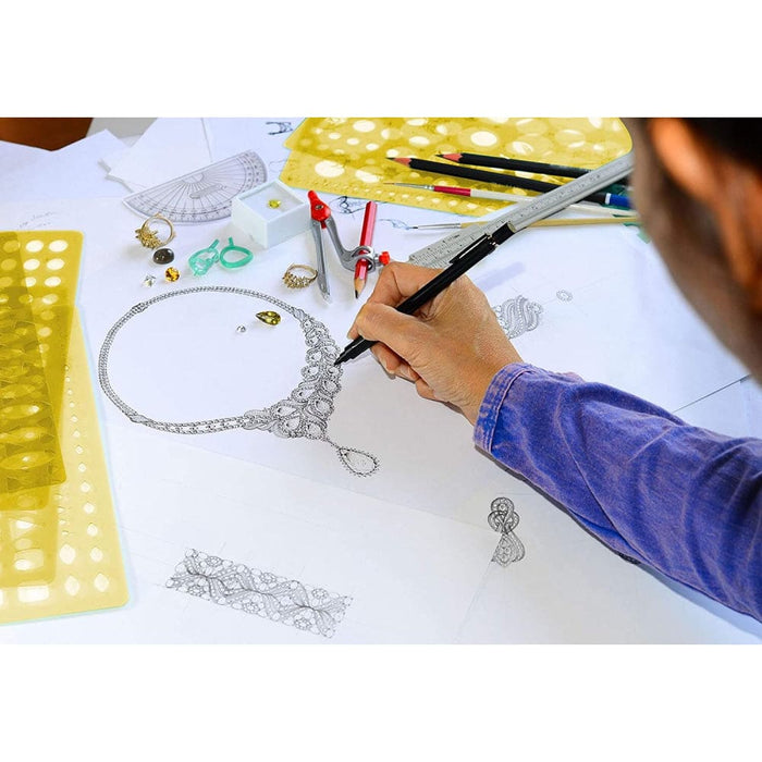 Ring Design Top View Jewellery Templates Drafting Tools